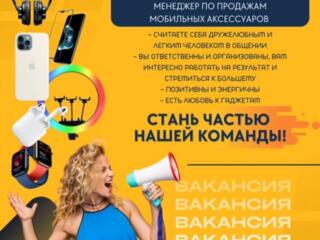 Требуется менеджеры мобильные аксессуары