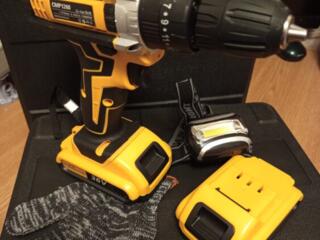 Новый Шуруповёрт 3в1 (2 аккумулятора 36v)