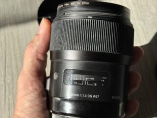 Продам 35 mm sigma art f1.4(canon)