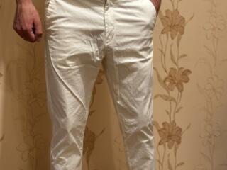 Мужские белые брюки