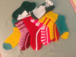 Носки женские натуральная шерсть и х/б, р-ры 37-41, большой выбор