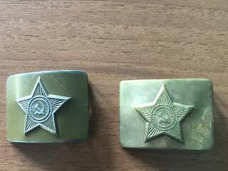 Пряжка (бляха) солдатского ремня