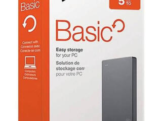 SEAGATE Basic 5Tb внешний HDD, куплен в Тираэт