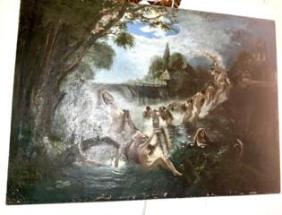 Картина маслом на холсте. «НОЧЬ НА ИВАНА КУПАЛА»