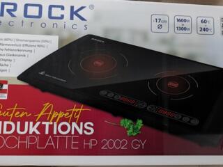 Электрическая плита "BROCK" HP 2002 GY на гарантии(в упаковке)