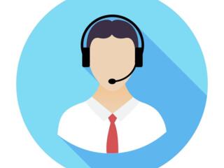 Operator la telefon, lucru in oficiu