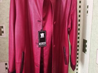 Плащ кожаный Yuno