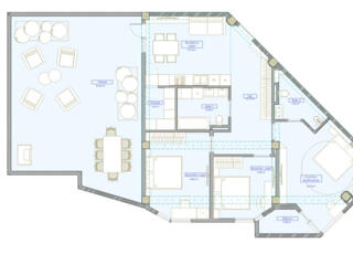 Vînd penthouse 100 m2 +65 m² terasa