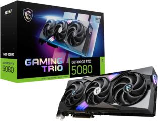MSI RTX 5080 Gaming Trio OC!