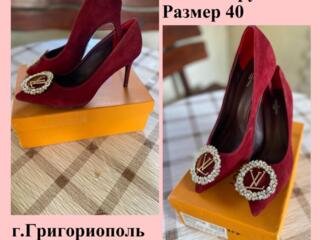Продам туфли, цена 200 рублей, размер 40, г. Григориополь, тел.0(779)17508.