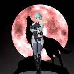 Фигурка Киберпанк аниме на подставке 18 см