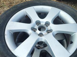 Р18, 5/114.3 ДИСКИ С ЗИМНЕЙ РЕЗИНОЙ!!!