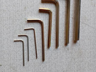 Chei hexagonale tip L. 1buc. 6 lei