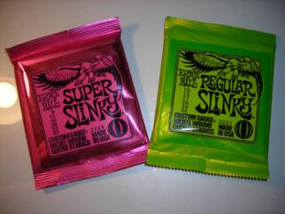 Струны на электрогитару