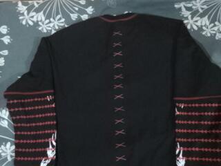 Лонгслив оверсайз с вышивкой аниме от Bladnes