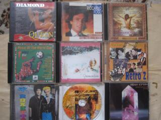 Куплю сд-диски зарубежной рок -поп музыки 10 -20 лей