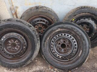 Диски 5-ти болтовые стальные б/у 14" 450 лей комплект