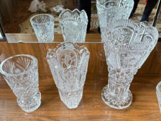 Продам посуду разную: хрусталь и обычную, б/у и новую