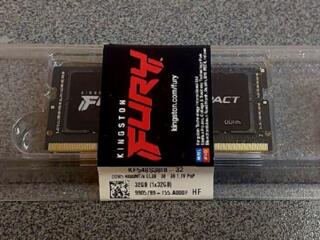 Kingston FURY Beast, DDR5 SDRAM, 4800 МГц, 32Гб Новая Гарантия