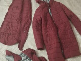 Продам куртку/трансформер теплую для беременных + после родов(обычная)