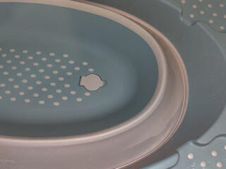 Ванночка складная со сливом + матрасик