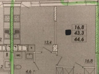 1к ЖК Реал Парк / Овидиопольская дорога. Переуступка.