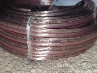 Новый аудио кабель 2 х 1,5 мм для колонок