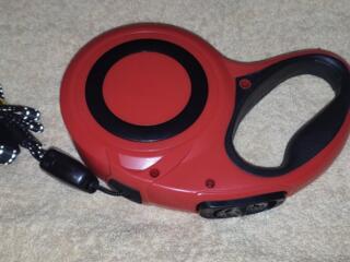 Рулетка для собак 8 метров с карабином, новая в коробке