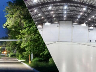 Франция. Производство ламп.