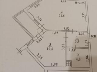 Продам 1-к квартиру 44 м в ЖМ " Радужный"