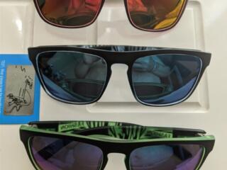 Очки солнцезащитные, с поляризацией, зеркальными линзами. Хамелеон.