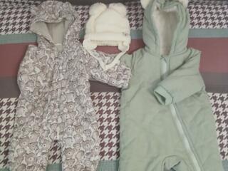 Комбинезон (2 шт. )+шапочка