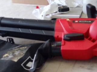 Воздуходувка (садовый пылесос) Einhell