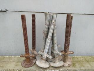 Регулируемые винты - 50 cm. Ножки строительных лесов. Б/у в отличном