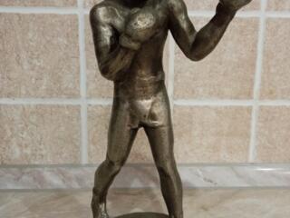 Статуэтка "Боксёр", антикварная, 1960х годов, СССР