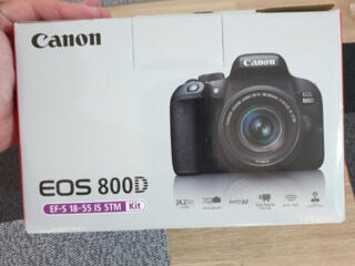 Новая камера Canon 800d body (НОВАЯ) 500 €
