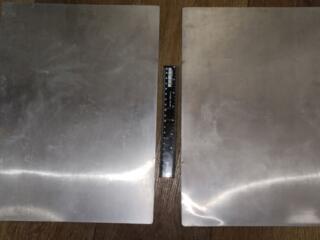 Листы латуни (2 шт) 400-300-0,5 мм (за два - 60 руб)