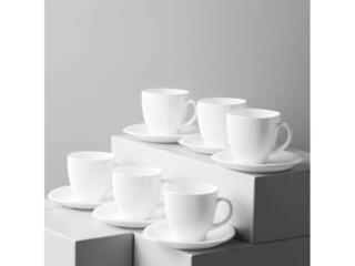 Luminarc White (Франция). Набор чайный 0,22 л на 6 персон