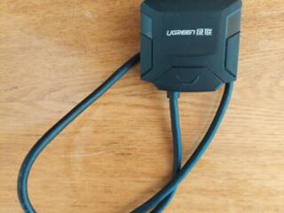 Переходник для подключения SATA SSD, HDD(2,5" и 3,5") через USB к ПК