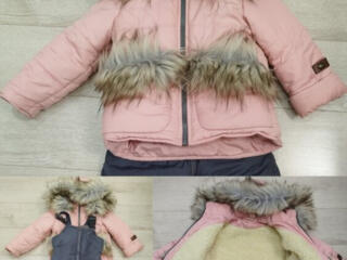Зимний комбинезон и куртка на 1-2 года