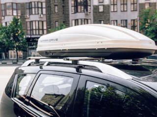 Продам автобокс Terra Drive 440 л серого матового цвета.