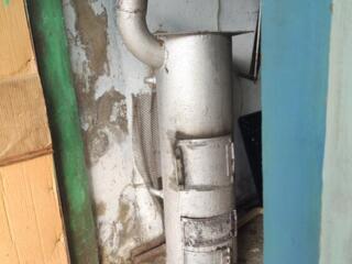 Буржуйка со змеевиком, h= 1,0m