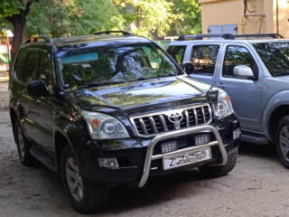 Кенгурятник с противотуманками Prado 120