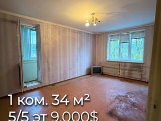 Продаётся 1-комнатная квартира в Бендерах, Борисовка Торг!!!