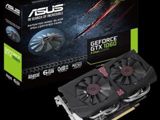 Продаётся Asus GTX 1060 6gb