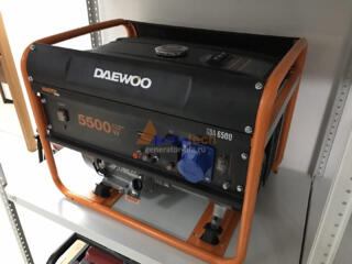 Новый бензиновый генератор Daewoo GDA 6500 5.5 Квт