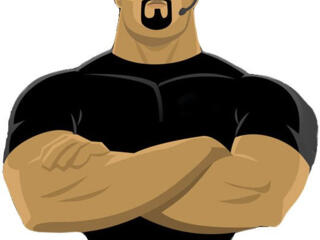 Требуется охранник. Муж. 40—60