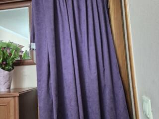 Продам шторы, почти новые, в сиреневом цвете