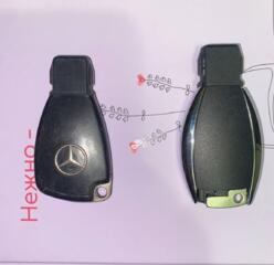 Ключ Рыбка Мерседес