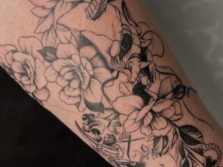 Перманентный макияж, тату